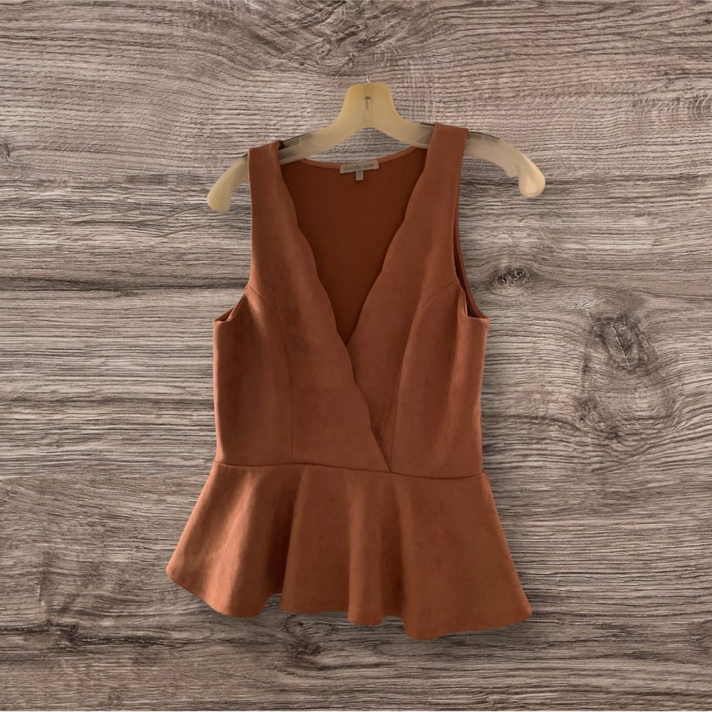 Women's Sleeveless Peplum Top  3/$25